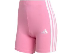 Dámské šortky adidas Essentials 3-Stripes High Waisted Biker shorts pink KT1625 dámské 1