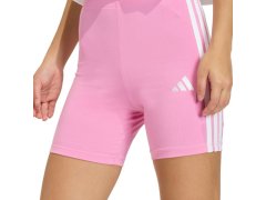 Dámské šortky adidas Essentials 3-Stripes High Waisted Biker shorts pink KT1625 dámské 3