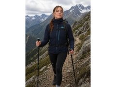 Dámská větrovka The North Face outdoor trekking navy blue lightweight 3