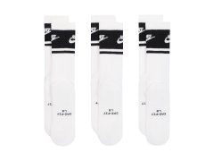 Nike Everyday Elevated Crew 3 páry bílých a černých ponožek IM7949 901 2