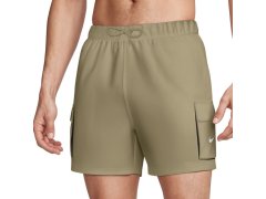 Plavky Nike Voyage Solid Essenti Parac v barvě khaki NESSG454 241 2