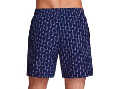 Plavky Nike Breaker Swoosh Link Midnig v tmavě modré, růžové a fialové barvě NESSG577 440 1