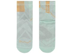 Ponožky BUFF Coolnet Quarter 137788826, mátová, velikost 36–38 1