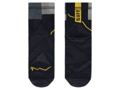 Ponožky BUFF Coolnet Quarter 137788901, černé, velikost 36–38 2