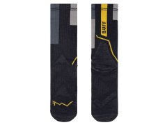 Ponožky BUFF Coolnet Crew 137789901, černé, velikost 36–38 2