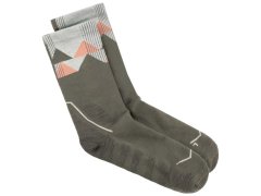 Ponožky BUFF Thermonet Crew 138869823 zelené 39–41 1