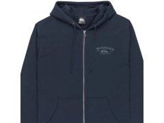Mikina s kapucí a zipem Quiksilver Chest Logo EQYFT05135-KTP0, tmavě modrá, velikost M 2