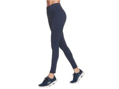 Legíny Skechers Go Walk s vysokým pasem W03LG30B-NVY, tmavě modré, velikost L 1