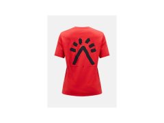Tričko PEAK PERFORMANCE Explore Graphic Tee Women, červené 3