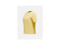 Tričko PEAK PERFORMANCE Original Small Logo Tee Women, žluté 1