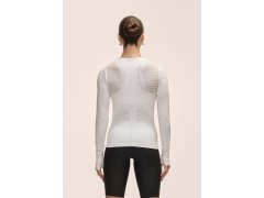 Dámské tričko Casall Maze Long Sleeve, bílé 3