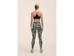 Dámské legíny Casall Essential Printed Tights, zelené 4
