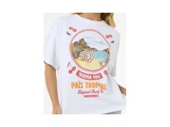 Tričko RIP CURL Cove Heritage Tee, bílé 2