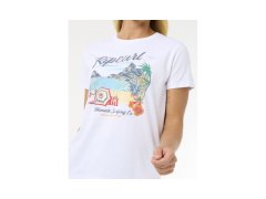 Tričko RIP CURL Crystal Standard Tee, bílé 1