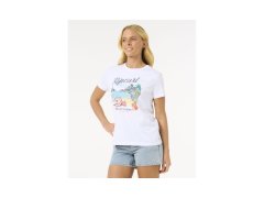 Tričko RIP CURL Crystal Standard Tee, bílé 2