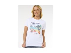 Tričko RIP CURL Crystal Standard Tee, bílé 4