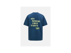 Tričko PEAK PERFORMANCE M Graphic Tee, modré 2