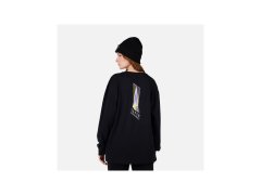 Unisexové tričko ROSSIGNOL SUPER LS TEE, černé 2