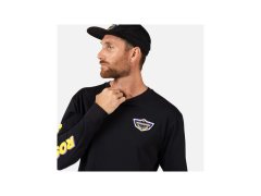 Unisexové tričko ROSSIGNOL SUPER LS TEE, černé 5