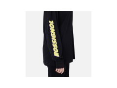 Unisexové tričko ROSSIGNOL SUPER LS TEE, černé 6