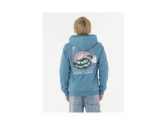 Mikina RIP CURL HAZE & TUBE LINED Z/T HOOD-BOY modrá 2