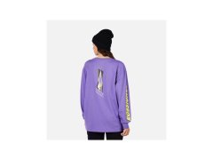Unisexové tričko ROSSIGNOL SUPER LS TEE, fialové 5