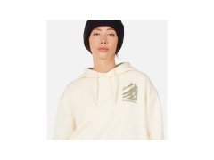 Dámská mikina ROSSIGNOL W WATERFALL H RELAX SWEATSHIRT, bílá, dámská 4