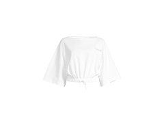 Dámské tričko CASALL Heavy Cotton Crop Tee, bílá barva 1