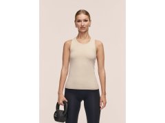 Dámské tričko CASALL Essential Racerback Tank, barva béžová 1