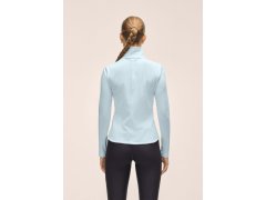 Dámské tričko CASALL Serene Half Zip Long Sleeve, modrá barva 2