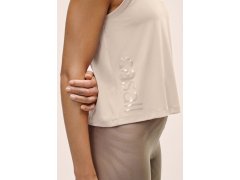 Dámské tričko CASALL Graphic Tank, barva: béžová 1