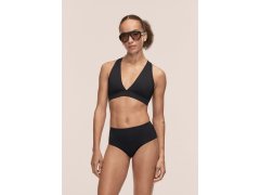 Plavková podprsenka CASALL V-Neck Crossback Bikini Top, černá 1