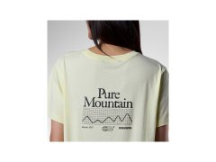 Dámské tričko ROSSIGNOL W Graphic Waterfall Tee, žluté 3