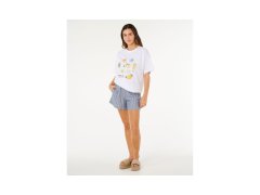 Dámské tričko RIP CURL Poolside Heritage Tee, bílé 3