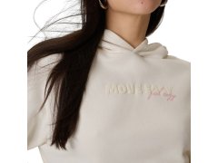 Dámská mikina 4F F2175 krémová 4FWSS26TSWSF2175 12S 4