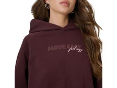 Dámská mikina 4F F2175 tmavě hnědá 4FWSS26TSWSF2175 80S 4