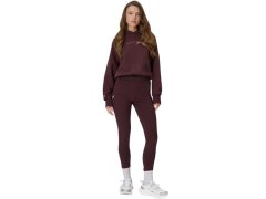 Dámská mikina 4F F2175 tmavě hnědá 4FWSS26TSWSF2175 80S 6