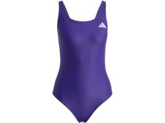 Dámské plavky značky adidas s&nbsp;výstřihem ve tvaru písmene V na zádech, fialové, KS2951 1
