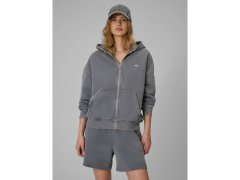 Dámská mikina s kapucí v oversize střihu 4F 4FRSS26TSWSF3189-27S 2