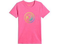 Dámské tričko 4F F2718 fuchsiová 4FWSS26TTSHF2718 55S 1