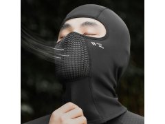 Cyklistická kukla Rockbros LF25699 z&nbsp;fleece – černá 3