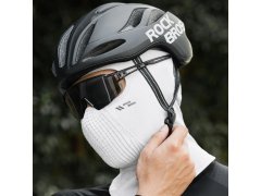 Cyklistická kukla Rockbros LF25699 z fleece – bílá 2