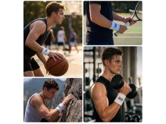 Náramek Rockbros 190009 – sportovní, bílý 1