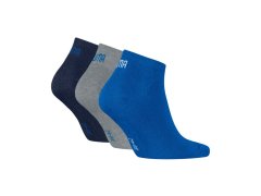 Ponožky Puma Sneaker Plain, balení po 3 kusech, tmavě modré, šedé, modré 938624 12 1