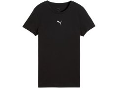 Dámské tričko Puma Ess Centered Cat Logo Tee, černé, 692916 01 1
