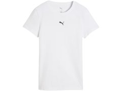 Dámské tričko Puma Ess Centered Cat Logo Tee, bílé, 692916 02 1