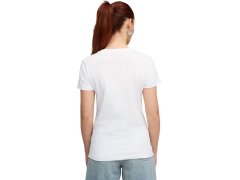 Dámské tričko Puma Ess Centered Cat Logo Tee, bílé, 692916 02 3