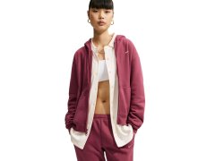 Dámská mikina Nike Studio Fleece Medium Weight, růžová, IM8504 654 2