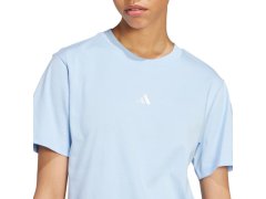 Dámské tričko adidas Essentials Small Logo, světle modré, JY4962 4