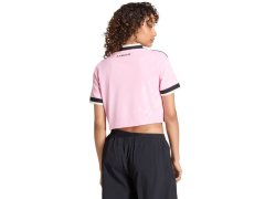 Dámské tričko adidas Juventus 26/27 Away Cropped Jersey, růžovo-černé, KB8842 3